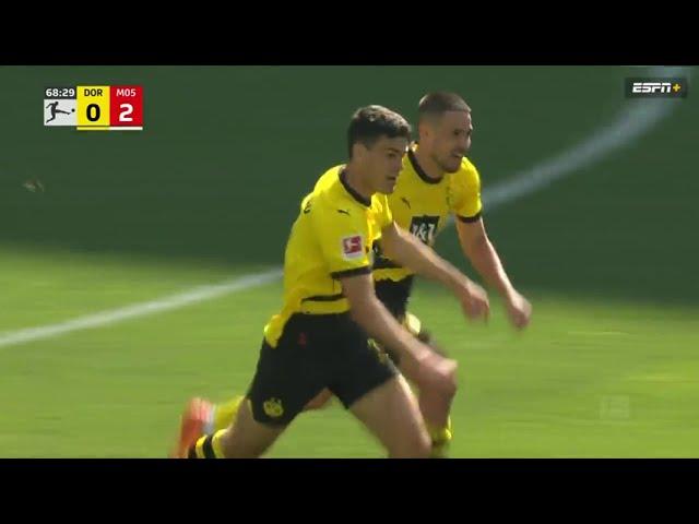 Gio Reyna gets ASSIST off the bench as Borussia Dortmund trail 2-1! | ESPN FC