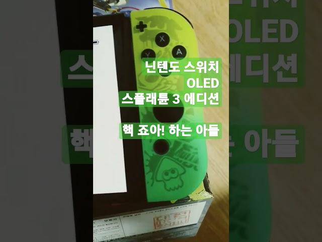 닌텐도, OLED, 스위치, 스플래튠, 3에디션, 어른도, 재미짐, 제품리뷰어,퇴사후사장,칩값벌자