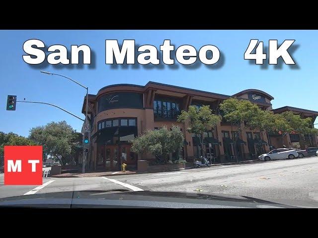 San Mateo California USA - Downtown Drive 