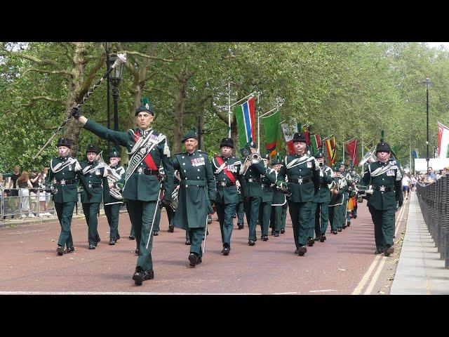 The Band, Bugles, Pipes and Drums of the Royal Irish Regiment - Combined Irish Regiments Cenotaph