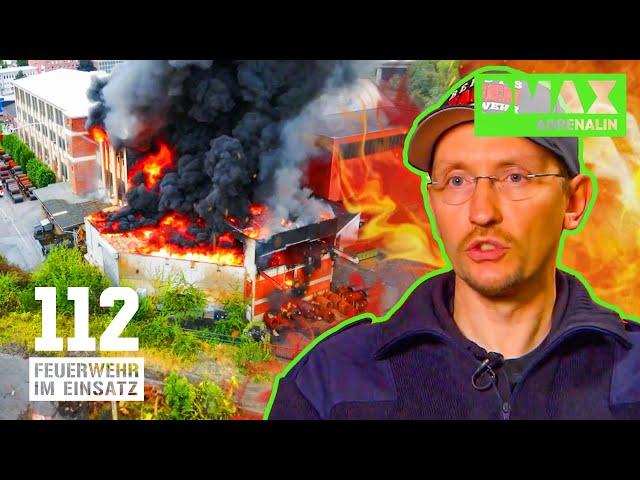 Stahlfabrik in Flammen! | 112: Feuerwehr im Einsatz | DMAX Adrenalin