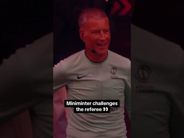 Miniminter challenges Mark Clattenburg! Did the referee get it right? 