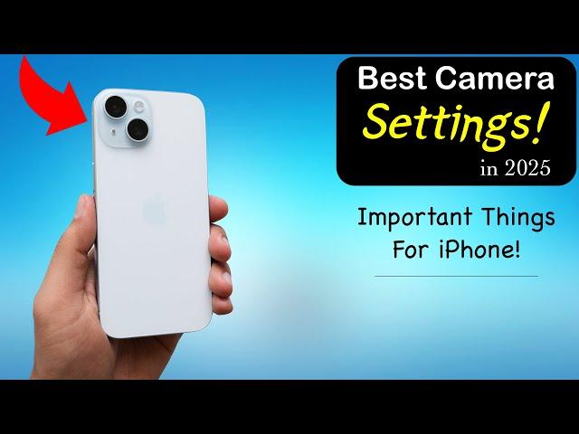 Best iPhone Camera Settings | iPhone 15 Camera Settings | iPhone 16, iPhone 15, 14, 13 (HINDI)