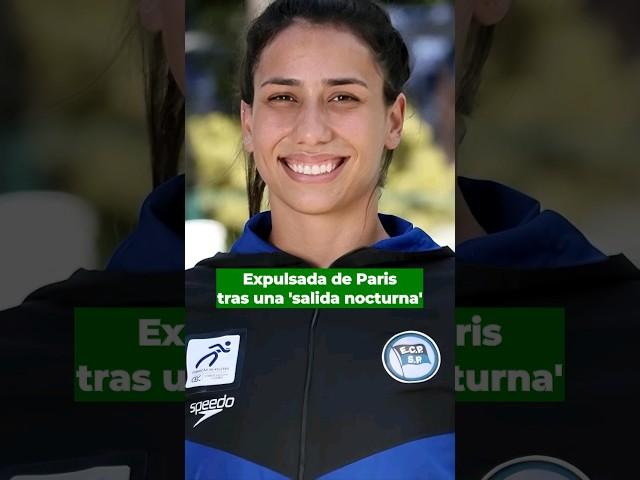 Brasil EXPULSA a nadadora tras salida nocturna de la Villa Olímpica #laafición #shorts