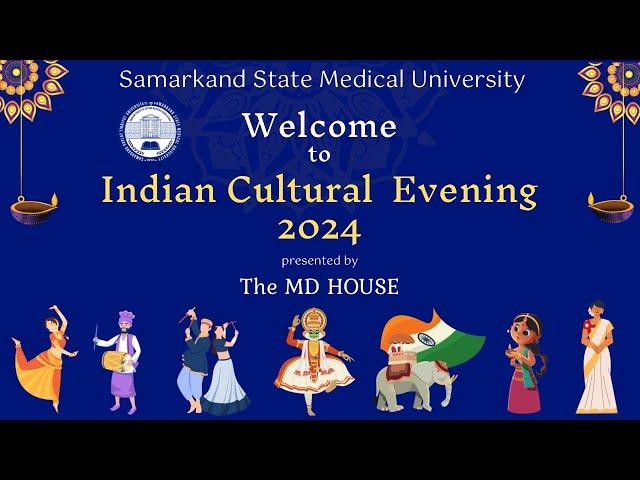 Samarkand State Medical University I Indian Cultural Evening 2024