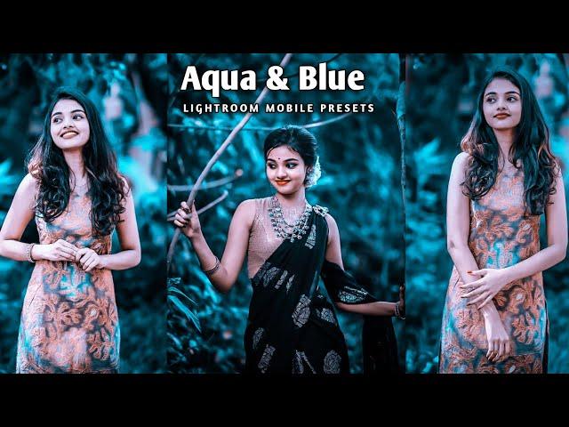 Aqua And Blue lightroom presets 2023 | lightroom editing 2023 | lightroom 2023