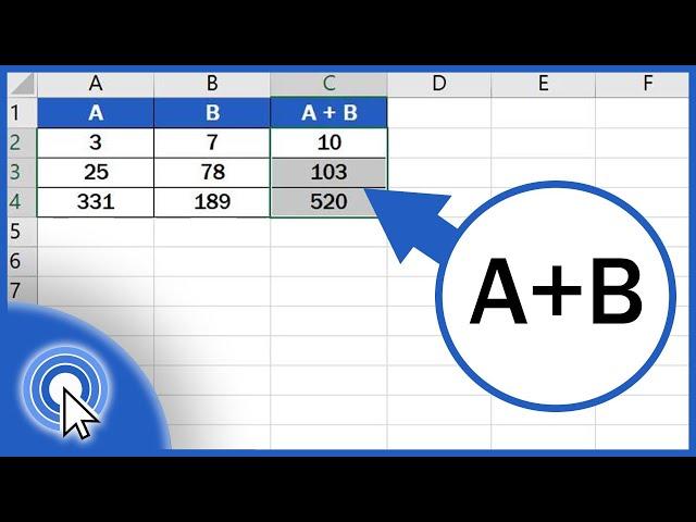 How to Add Numbers in Excel (Basic way)