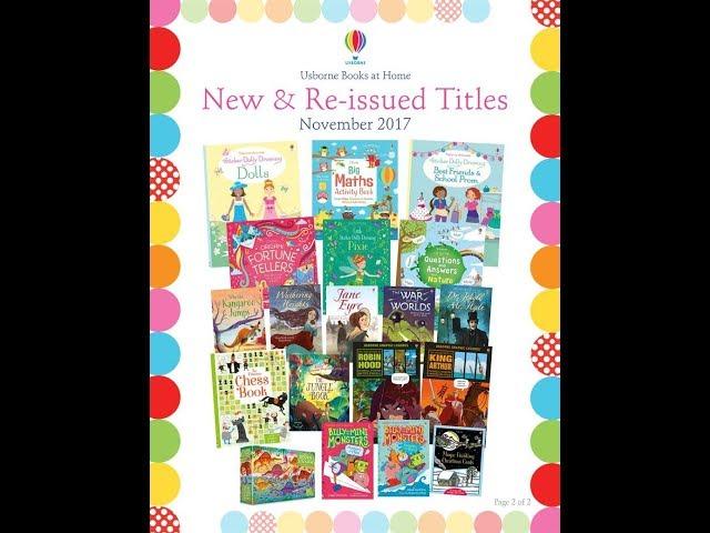 November New Releases and Re-Issued Titles!