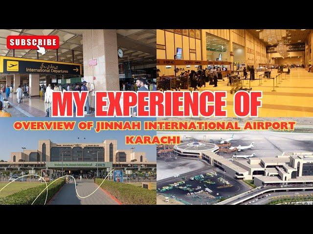 My experience of review jinnah international airport departure lounge karachi||