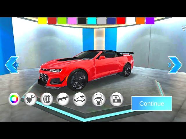 Unlock Chevy Camaro - 3D Driving Class Game - Car Game - NEW Update Version 26.80