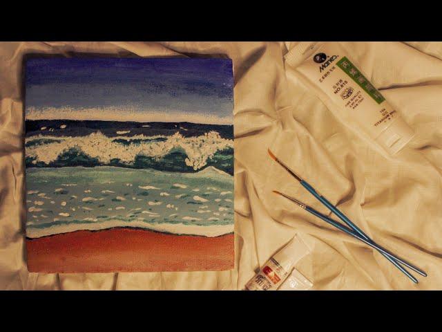 Painted The Ocean | Short Aesthetic Video | Manahyl S.