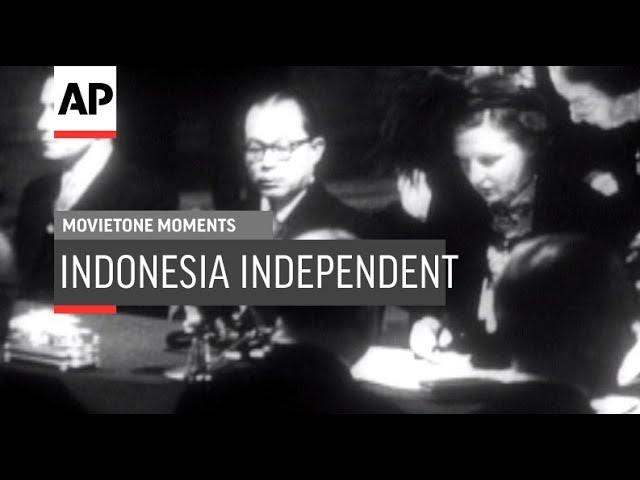 Indonesia Independent - 1949 | Movietone Moment | 27 Dec 19