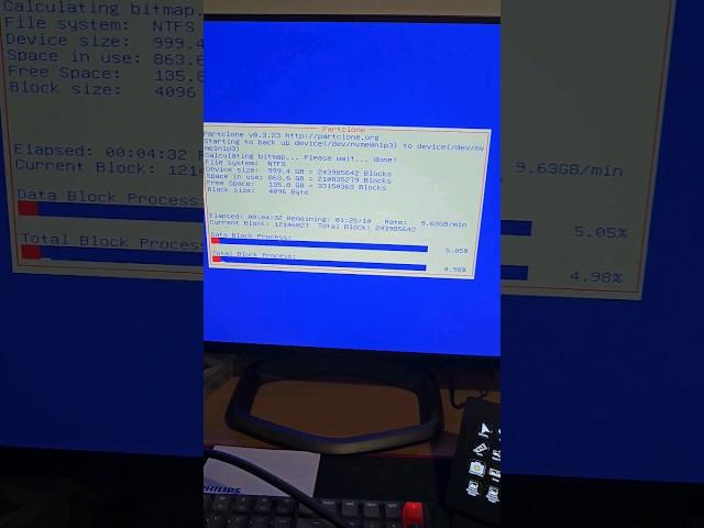 Cloning a SSD with Clonezilla
