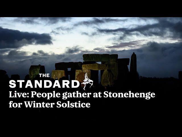 LIVE from Stonehenge: People gather for winter solstice