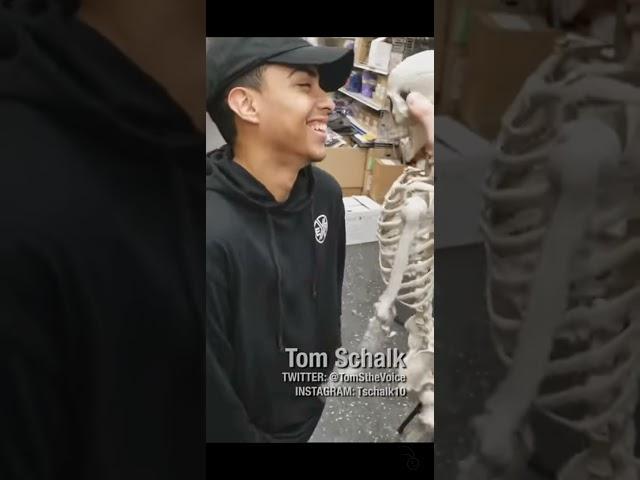 Skeleton joke|| Is original by Tom Schalk