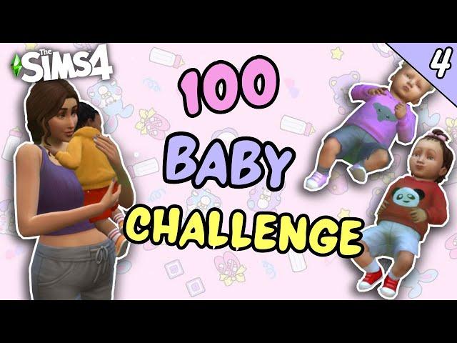 FOUR INFANTS AND PREGNANT AGAIN!| 100 BABY CHALLENGE | The Sims 4 | PART 4