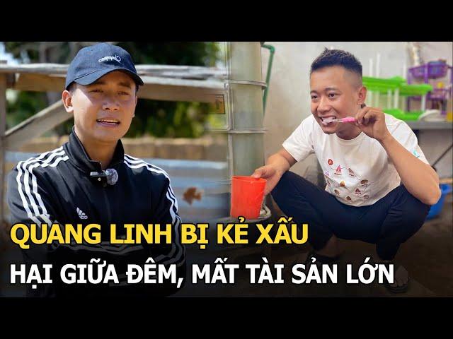 Quang Linh bị kẻ xấu hại giữa đêm, mất tài sản lớn