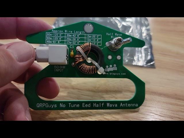 "No Tune Eed Half Wava Antenna"? - A total fake of #qrpguys - Be careful what you buy on EBAY!