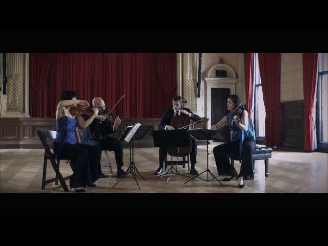 Puccini "Crisantemi" performed by the Enso String Quartet