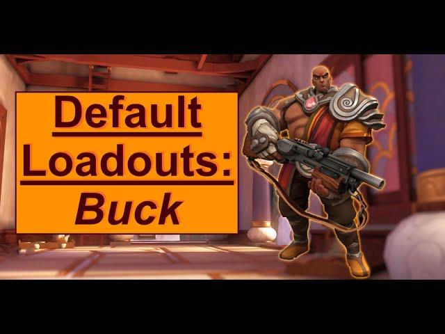 Paladins Default Loadouts | Buck Gameplay