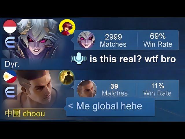 NUB PAQUITO PRANK IN RANKED !! THEY THOUGHT I ONLY KNEW CHOU - Mobile Legends