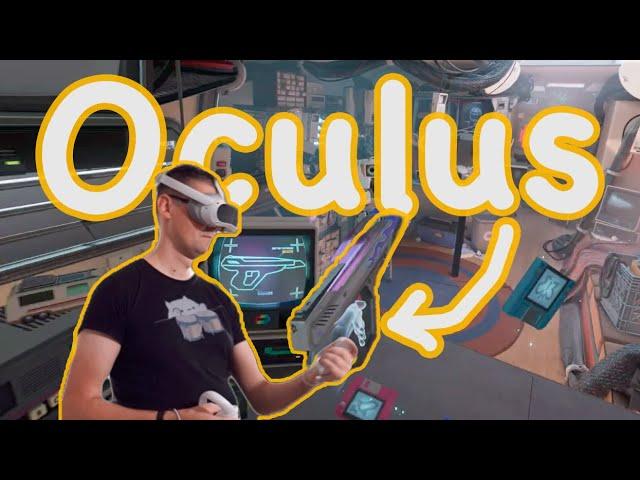 Playing Oculus Store games on Pico 4 VR headset!