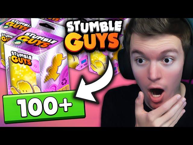 OPENING OVER *100* PRIZE BOXES IN STUMBLE GUYS!