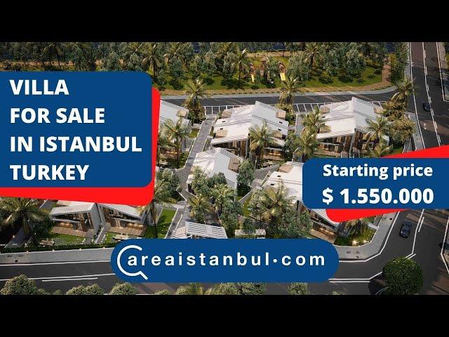 Sariyer Villa for sale on European Side of Istanbul, Turkey House Prices