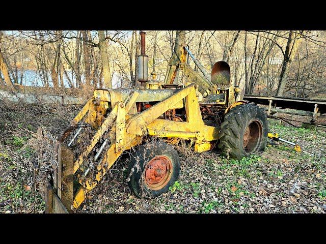 Checking Out An Old Tractor Backhoe  Worth $600?