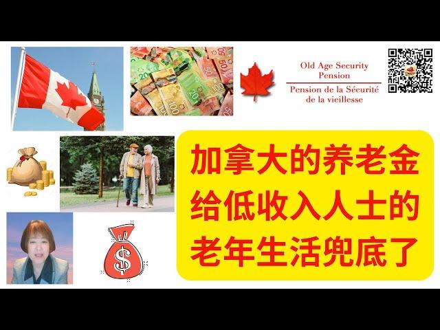 2024年加拿大的养老金新的变化，对号入座，看可以得到多少养老金。