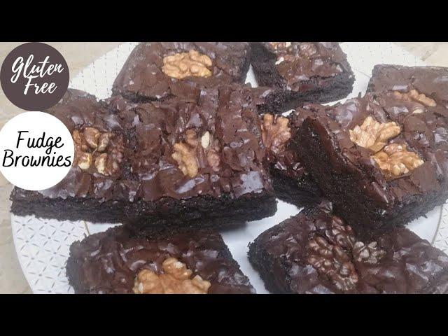 Gluten free fudge Brownies by Bint-e-Iqbal kitchenette