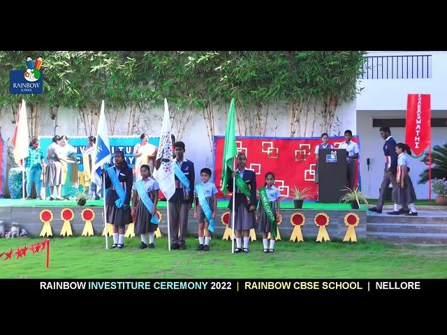 RAINBOW INVESTITURE CEREMONY | STUDET COUNCIL OATH TAKING 2022-23 | RAINBOW CBSE SCHOOL