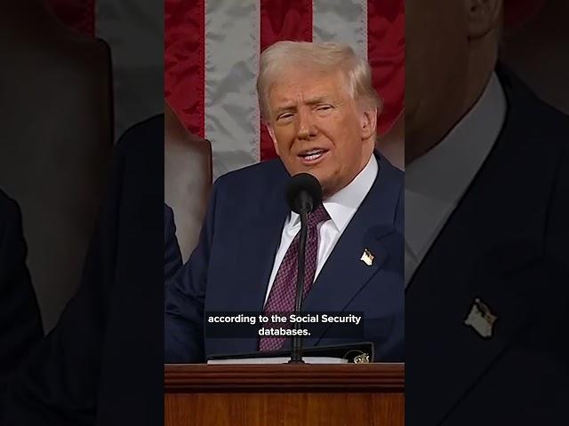 Trump addresses social security