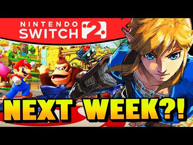 Switch 2 Reveal NEXT WEEK? Is It Possible...?