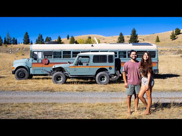 They Turned an Abandoned Bus into a Cozy Desert Oasis