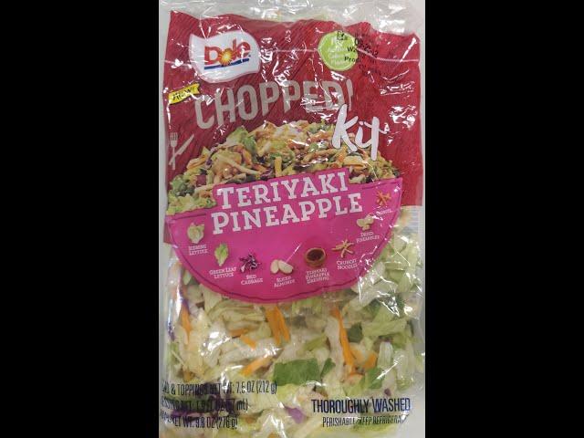 Dole Chopped Teriyaki Pineapple Kit Review