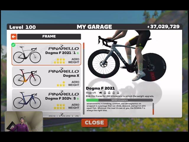 Road to Zwift Halo Bikes Ep. 17 — LIVE VO2 Max Workout watching Isaac Del Toro win the Giro d’Italia