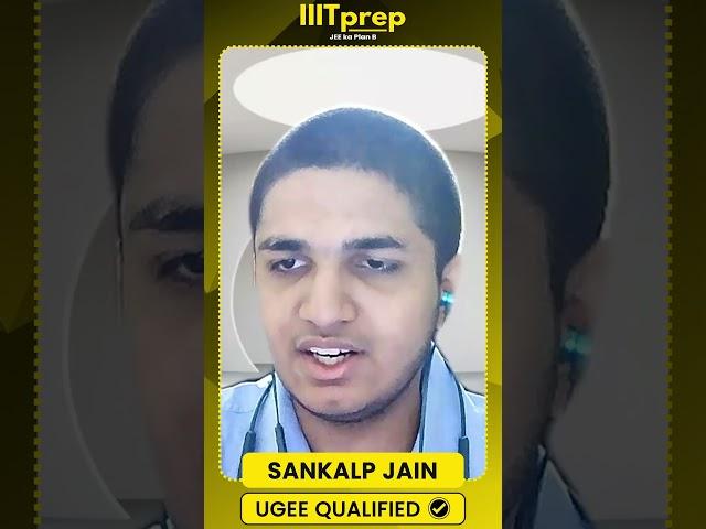 UGEE 2023 Toppers Experience - IIIT Hyderabad UGEE #ugee #iiith #iiithyderabad #iiitprep - Sankalp