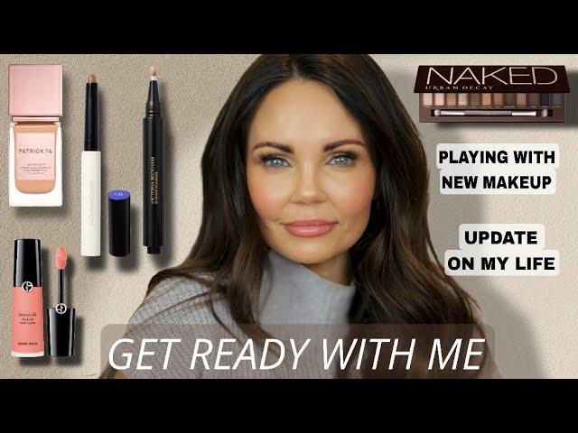 GRWM | FULL FACE OF NEW MAKEUP | MAJOR UPDATE ON MY LIFE