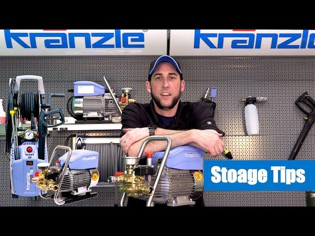 Storage Tips Kranzle USA Pressure Washer Perfection 1622 1122 1322