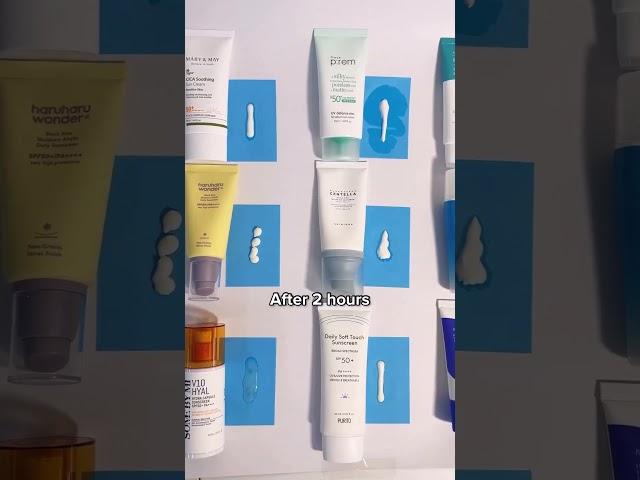 2023 UPDATED SPF Collection Oil Test?️ #stylevana #spf #kbeautyskincare