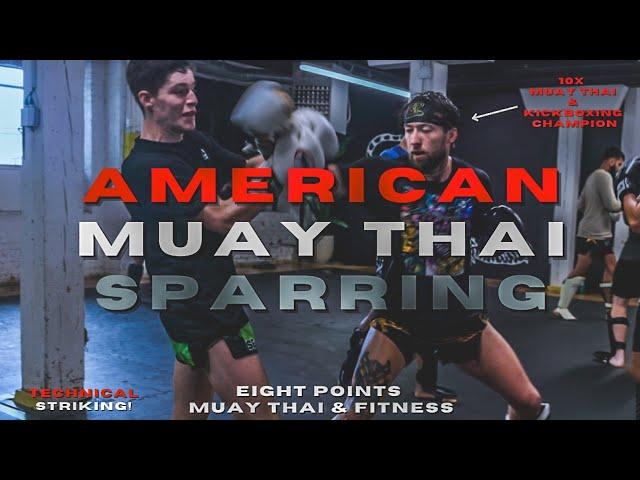 NEXT GENERATION AMERICAN MUAY THAI & DUTCH KICKBOXING SPARRING #boxing #muaythai #kickboxing