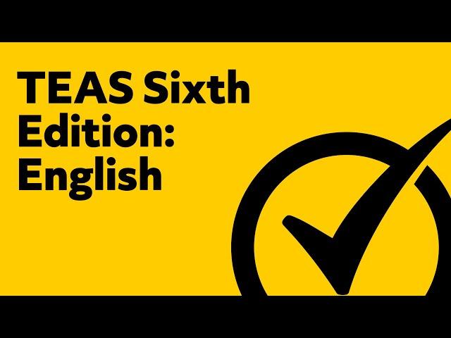 TEAS Test (Version 6) English and Language Usage Study Guide