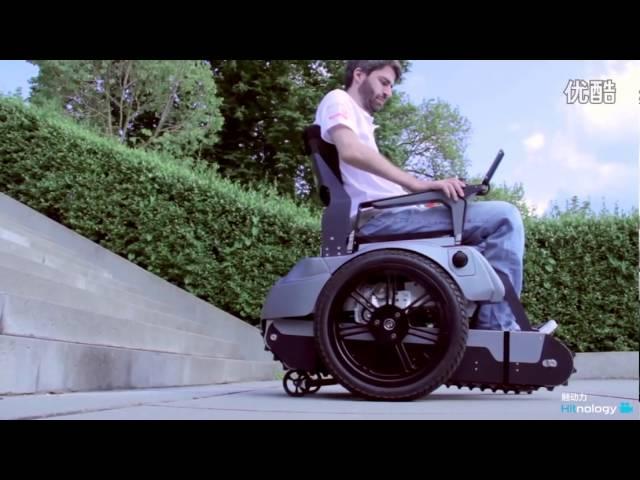 Electric wheelchair can climb stairs Scalevo 可以攀爬楼梯的电动轮椅Scalevo