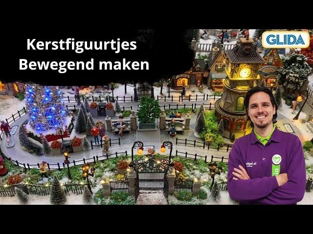 Bewegende figuurtjes in je kerstdorp? I Glida Platform One