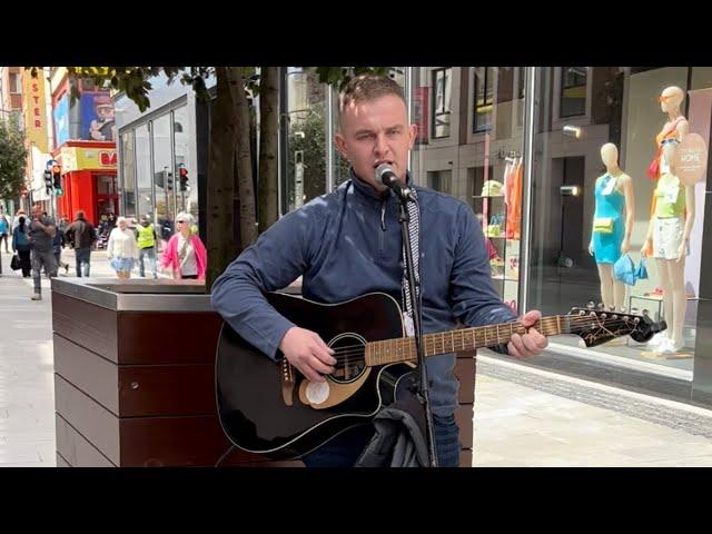 Irish Singer Busking Luke Kelly’s “Raglan Road” in Dublin - Dan McCabe