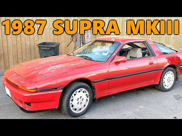 1987 Toyota Supra MKIII Project Car - A Labor of Love