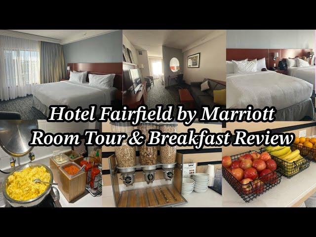 Hotel Fairfield by Marriott||Montreal Airport |মাত্র ১৭ ডলারে ক্যানাডার ম্যারিওট হোটেলে একদিন