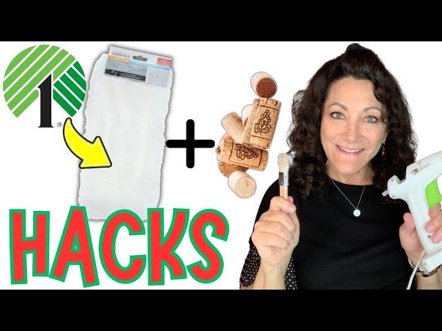 BRILLIANT DIY Crafts Using Dollar Tree MICROFIBER PADS & CORKS