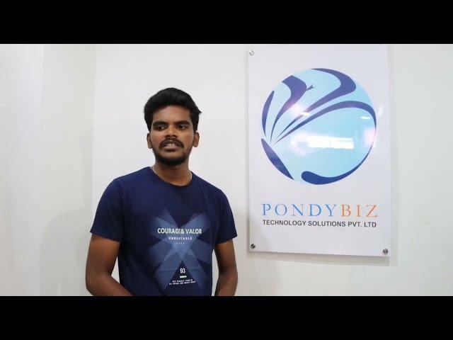 Student Testimonials - PondyBiz Training Academy (Full Stack Web Development Training)